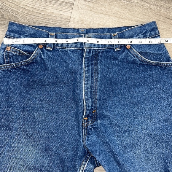 Levi’s Vintage Y2K 90’s 80’s White Label Patch Denim Jeans Size.15 - Picture 13 of 13